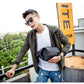 Fashion Chest Bag Men's Nylon Cloth Waterproof Messenger Bag Outdoor Riding Sports Shoulder Bag