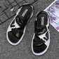 Men's Non-slip Beach Sandals Summer Breathable Personality Dual-use Casual Sports Roman Shoes