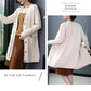 Cardigan Sweater Women's Medium Long Loose Thin Section 2022 Plus Size Spring and Autumn Wear Knitted Coat