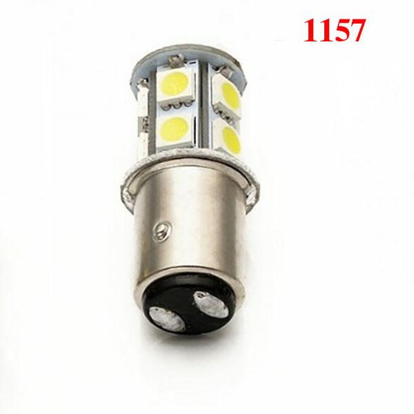 12V 100W LED Car Rear Tail Light 6000K 1156/1157 Natural Light/ Strobe Light Car Light Bulb Red/white