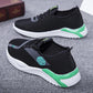 Spring Men's Sneakers Mesh Fly Woven Student Running Shoes Fashion Casual Sports Shoes