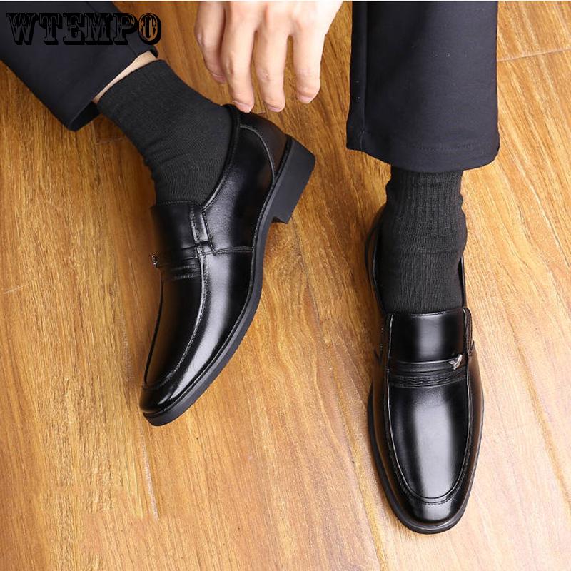 Men's Leather Shoes Leather Business Dress Men's Shoes Casual Shoes