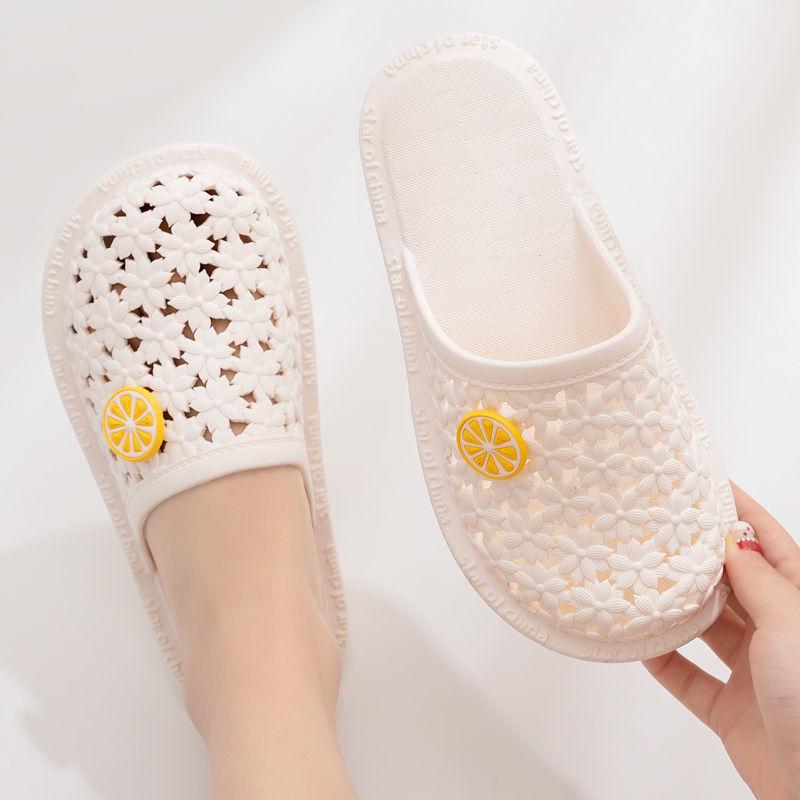 Female Summer Lazy Casual Fashion Home Outdoor Beach Students Breathable Sandals and Slippers