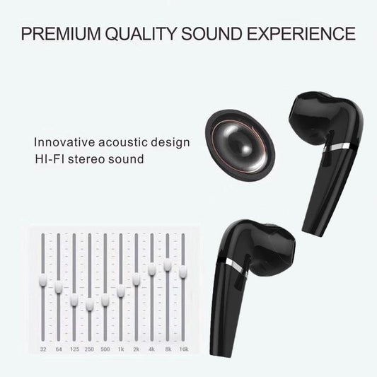 Bluetooth Earphones TWS Wireless Earbuds For Huawei Xiaomi Samsung iPhone Dual Mic Noise Cancelling