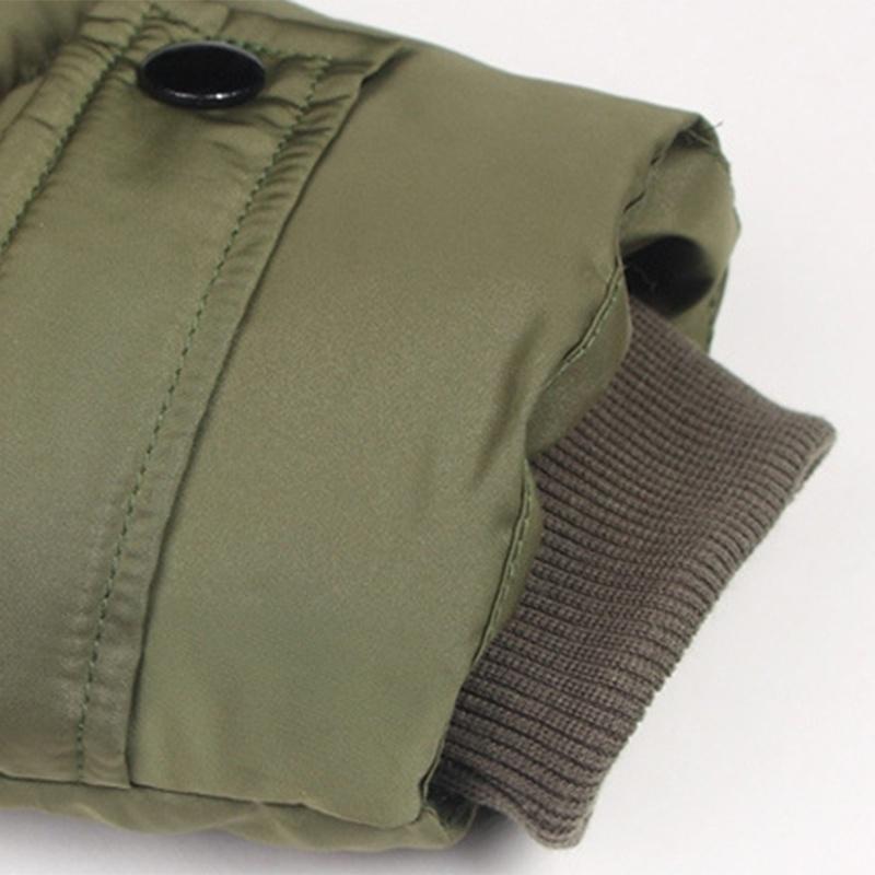 Winter Boys' Cotton-padded Clothes Big Children's Thick Hooded Mid-length Cotton-padded Clothes Little Boy Pie To Overcome