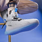 Men's High Top Shoes Casual Sports Coconut Shoes Men's Shock Absorbing Basketball Shoes Fitness Sneakers Fly Woven Mesh Casual Shoes