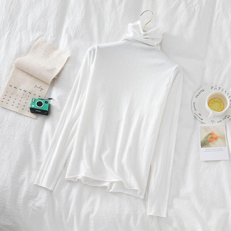 Turtleneck Women Pullover Sweater Spring Jumper Knitted Basic Top Fashion Autumn Long Sleeve Korean Ladies Clothes