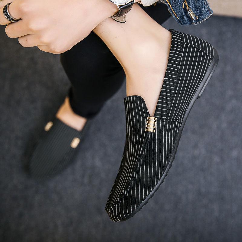 Peas shoes men's shoes cloth shoes summer breathable men's casual shoes trend student shoes men