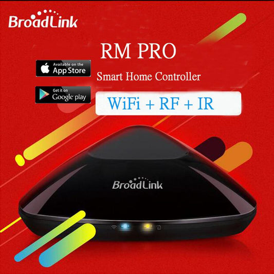 Broadlink RM33 RM Pro+ WiFi IR RF Smart Home Hub, Alexa Echo Google Home Mini IFTTT Voice Control