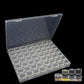 Nail Drill Box Alloy Drill Storage Box Rhinestone Jewelry Box 28 Grids 56 Grids Plastic Transparent Jewelry Storage Box