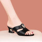 Chunky Heel Sandals Women's Summer High-heeled All-match Fashion Flip-flops Women's Shoes