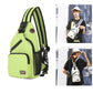 Fashion Ladies Cross-body Chest Bag Backpack Dual-use Large-capacity Male Trendy Brand Korean Version of The Wild Chest Bag Student Shoulder Bag