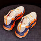 Roman Breathable Chunky Sneakers Women Summer Mesh Slip-on Woman Casual Sneakers Thick Sole Women Shoes