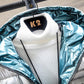 Fashion Men Coats with Hood Thick Cotton Letter Printed Parka Relax  Jacket Tops Male Casual Winter Clothing Outwear