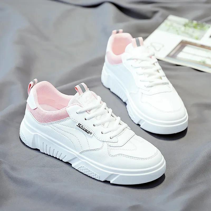Spring and Autumn White Shoes Women's Shoes All-match Women's Shoes Ins Tide Shoes Casual Sports Shoes