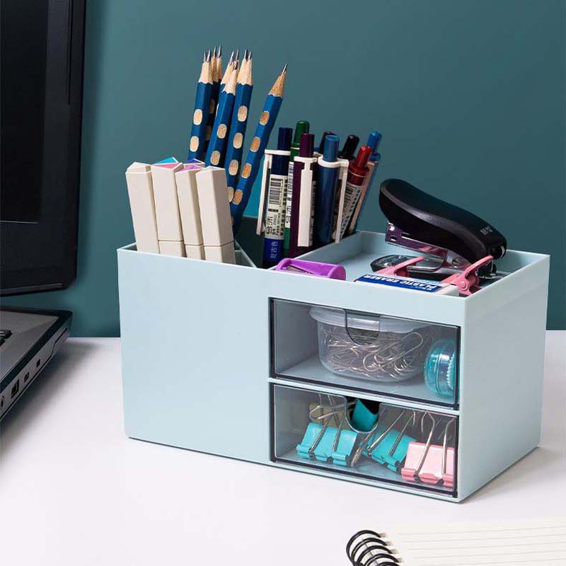Multifunctional Fashion Pen Holder Desktop Personalized Creative Stationery Storage Box