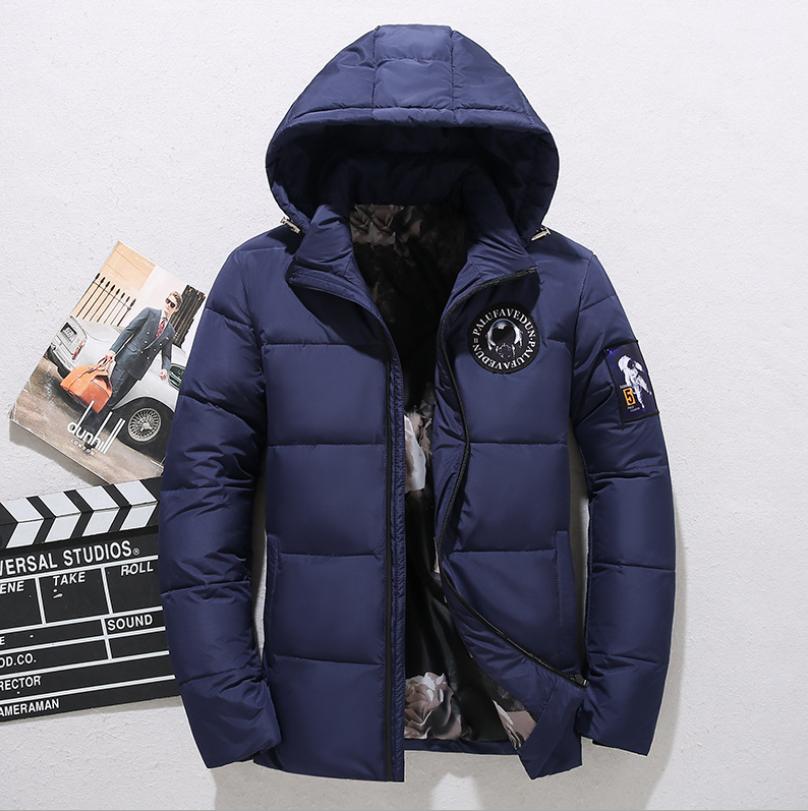 Fashion Winter Hooded Duck Down Jacket Men's Warm High-quality Down Jacket Men's Casual Winter Jacket Down Parka