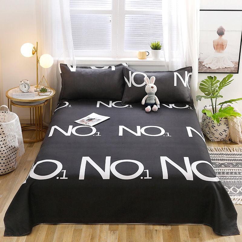 Twill Skin-friendly Bed Sheet Four Seasons Universal Student Dormitory Bed Linen Household Bedding