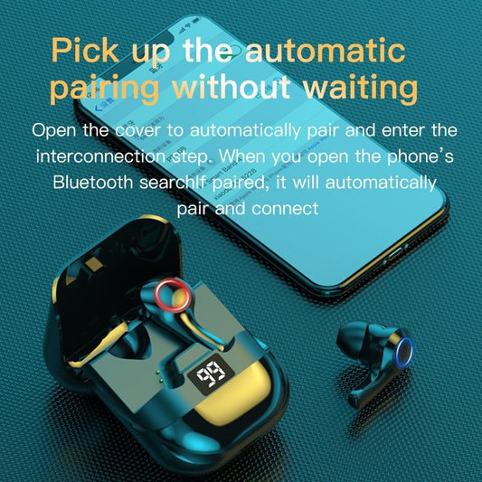 Bluetooth Earphone Sports Waterproof TWS Wireless Bluetooth Headphones With Microphone
