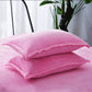 Pure Color Pillowcase Thick Flannel Pillowcase Single and Double Pillowcase Coral Fleece Pillowcase Two-piece