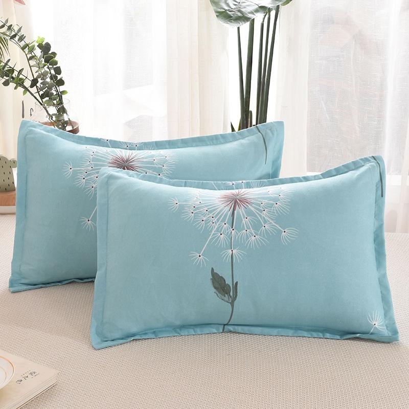 Pillow Set Student Pillow Single Dormitory Cute Cartoon Pillow Pillow Core Cervical Pillow Removable Washable Pillow