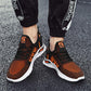 Summer Elastic Breathable Running Shoes Men's Soft-soled Casual Sports Shoes