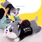 Husky Plush Pillow  Sleeping Pillow Boys and Girls Birthday Pillow Christmas Gift Pillow