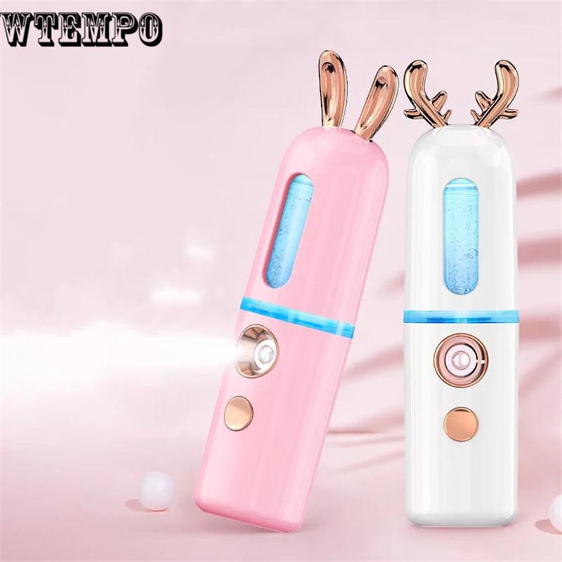 New USB Charging Water Meter Nano Spray Water Meter Steaming Face Meter Beauty Steaming Face Meter
