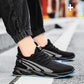 Men's Shoes Spring and Autumn Breathable Deodorant Leisure Sports Shoes Ultra-light Running Shoes Trend All-match Flying Woven Men's Shoes