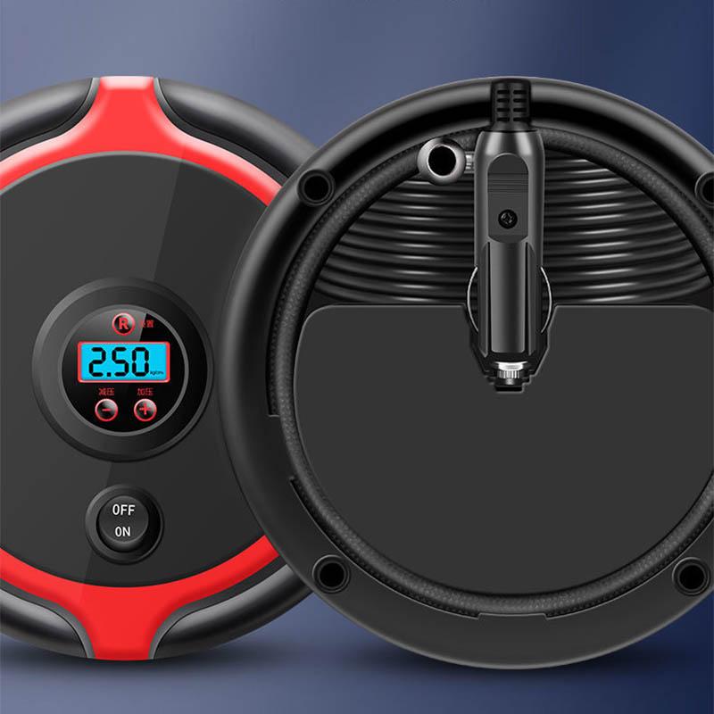 Small Inflatable Pump Household Car Multi-function Fast Inflatable Can Set Tire Pressure Display Universal Inflatable Pump