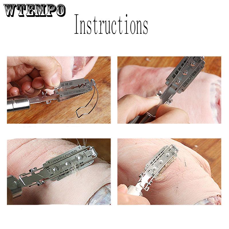 Brand Multi-function Scraping Pig Hair Knife To Hair Shaving Tool Scales Plane