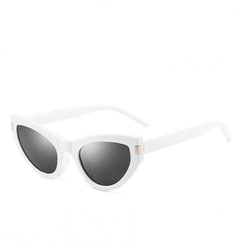 WTEMPO Adult Wrap Sunglasses Women Casual Sunglasses Men Handsome Fashion Black Red White Rivets Dec