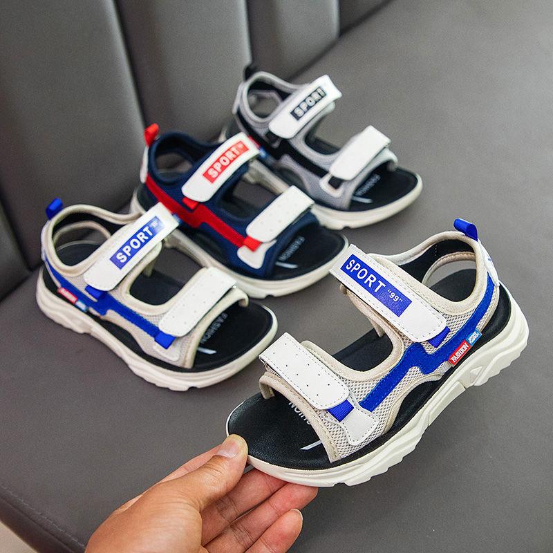 Children's Sandals Open-toed Soft-soled Non-slip Beach Shoes Large Children's Student Shoes Boys Children's Shoes Summer