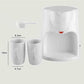 Coffee Machine Home Office Portable Brew Tea Coffee Maker Automatic Dripping Coffee Machine with Ceramic Coffee Cup