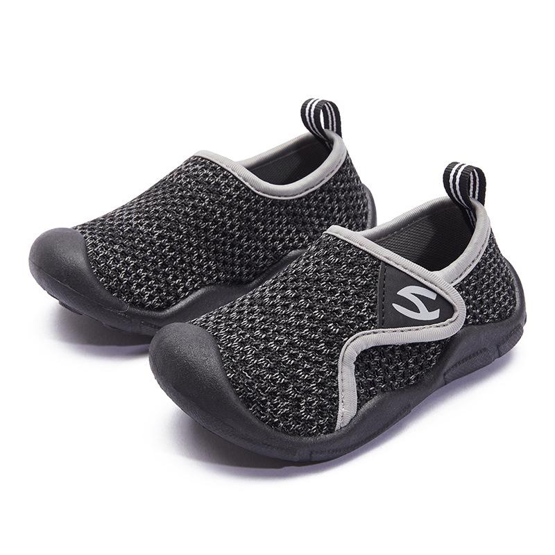 Children's Shoes 2021 Summer Girls Baby Soft-soled Children's Indoor Mesh Breathable Boys Toe Shoes