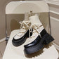 Women's Martin Boots Increased Tide Brand British Style Short Boots All-match Trendy Platform Boots