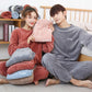 Women's Winter Thickening Plus Velvet Warm Coral Velvet Pajamas Loose Home Couple Suit