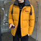 Winter Plus Size Down Jacket Men's Short Thick Youth Jacket Korean Version of The Trend of White Duck Down Jacket Hooded Warm Jacket