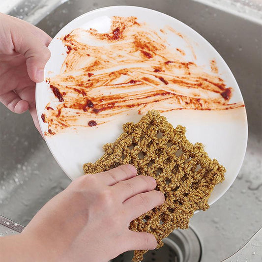 Dish Towels and Dish Cloths Do Not Stick To Oil Scouring Pads for The Kitchen