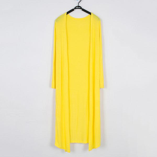 Summer Autumn 10 Colors Women Modal Long Cardigan Female Long Sleeve Cotton Cardigans Women Casual Coat