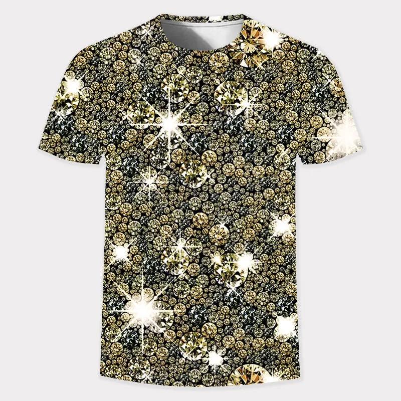 3D Digital Printed T-shirt Youth Fashion Personality Pullover Casual Comfortable Shirt Half Sleeve Tees Trend Clothing