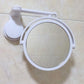 Wall-mounted Makeup Mirror Bathroom Bedroom Free Punch 360 Rotation Double-sided Mirror Three Times Magnifying Glass