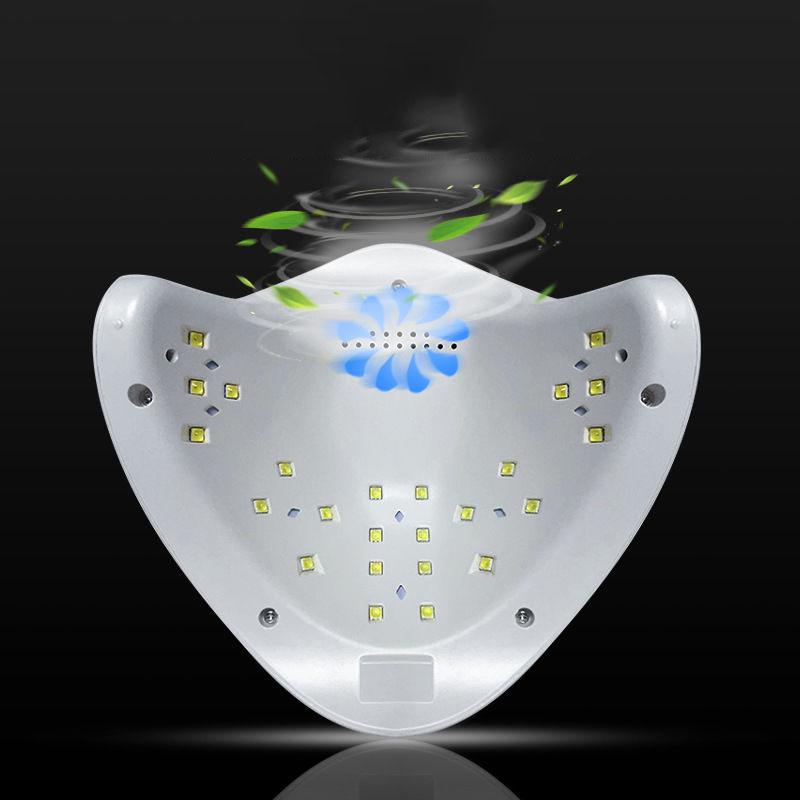 LED Lamp Manucure Timer LCD Screen Machine Nail Dryer Lamp Sunlight Fast Cure All Gel Varnish