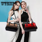 Fashion Patent Leather Handbag Portable Shoulder Bag Marriage Banquet Bag