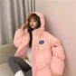 Down Padded Jacket Women's Padded Jacket Winter Student Loose Padded Jacket Bread Coat Thickened Windproof Jacket Warm Coat