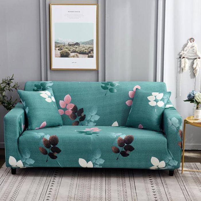 Sleeping Cartoon Cute Cat Sofa Covers Slipcovers for Home Decor 1/2/3/4 Seaters Machine Washable