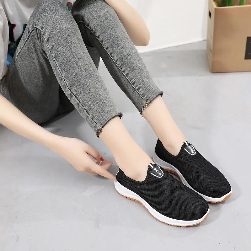 Bowknot Soft Bottom Non-slip All-match Mother Shoes Spring and Autumn Comfortable Shallow Shoes Leather Shoes