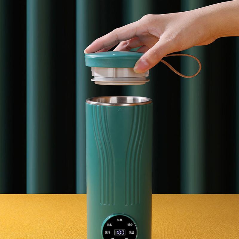 Mini Portable Soymilk Machine Small Household Automatic No Cooking No Filtering Multi-function Heating Broken Wall and No Residue