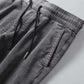 Autumn and Winter Corduroy Loose  Casual Trousers Men's Plus Velvet Thick Straight Pants