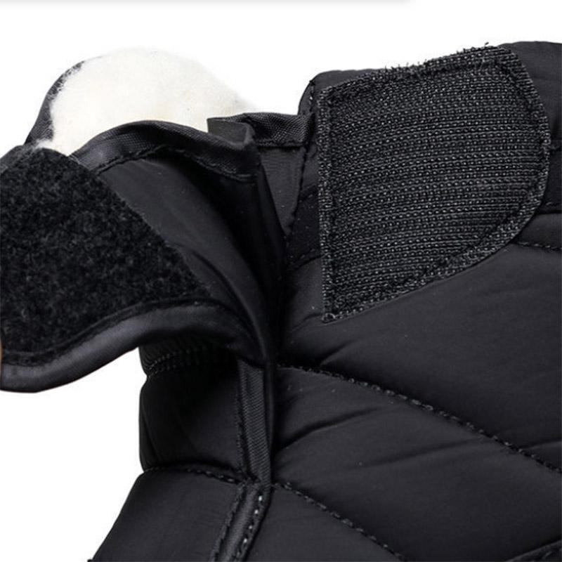 Winter Padded Snow Boots Women's High-top Cotton Shoes Mother Shoes Waterproof Short Boots Ladies Footwear